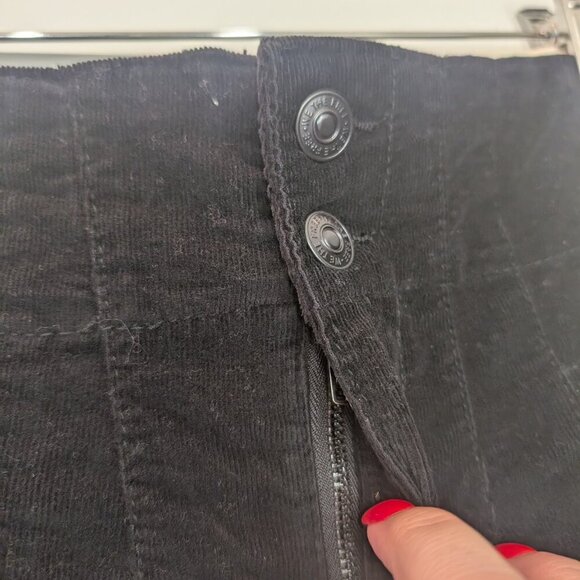 FP We The Free | Jayde High Rise Corduroy Flare In Carbon Beluga - Picture 7 of 14